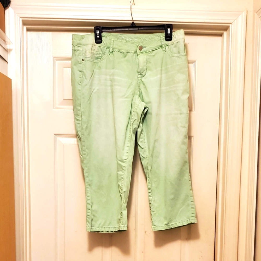 NY&C Soho Leggins Crop mint green